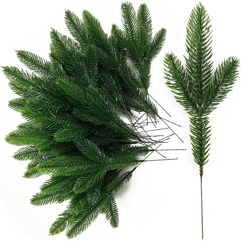 Artificial Pine Branches, Fake - огляд і ціна Christmas Wreath Fake