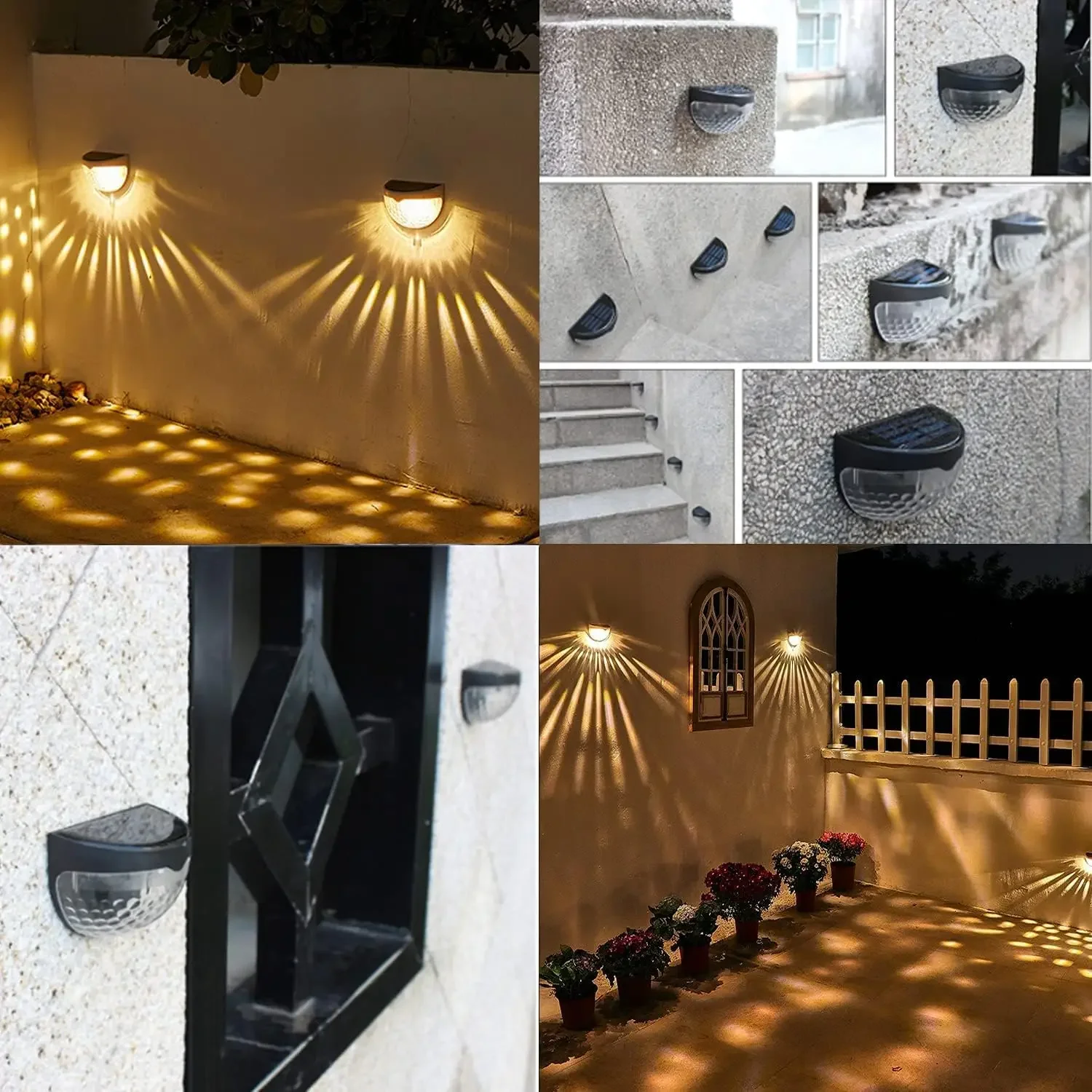 LED Solar Light Outdoor Wall L - огляд і ціна Christmas Lights Outdoor