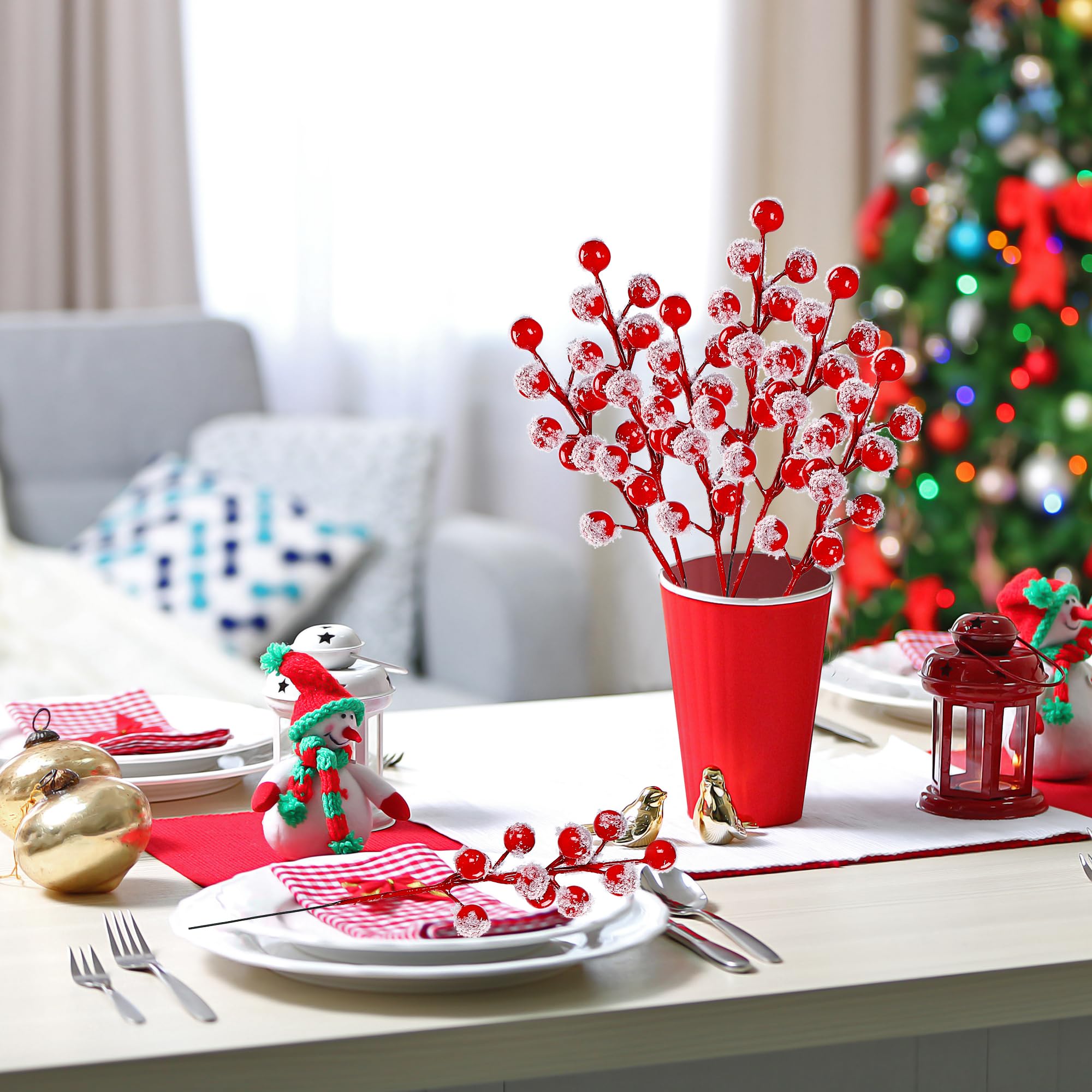Christmas Red Berry Pine Needl - огляд і ціна Christmas Wreath Fake
