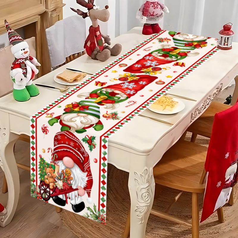 Christmas Table Runner Faceles - огляд і ціна Christmas Table Runner