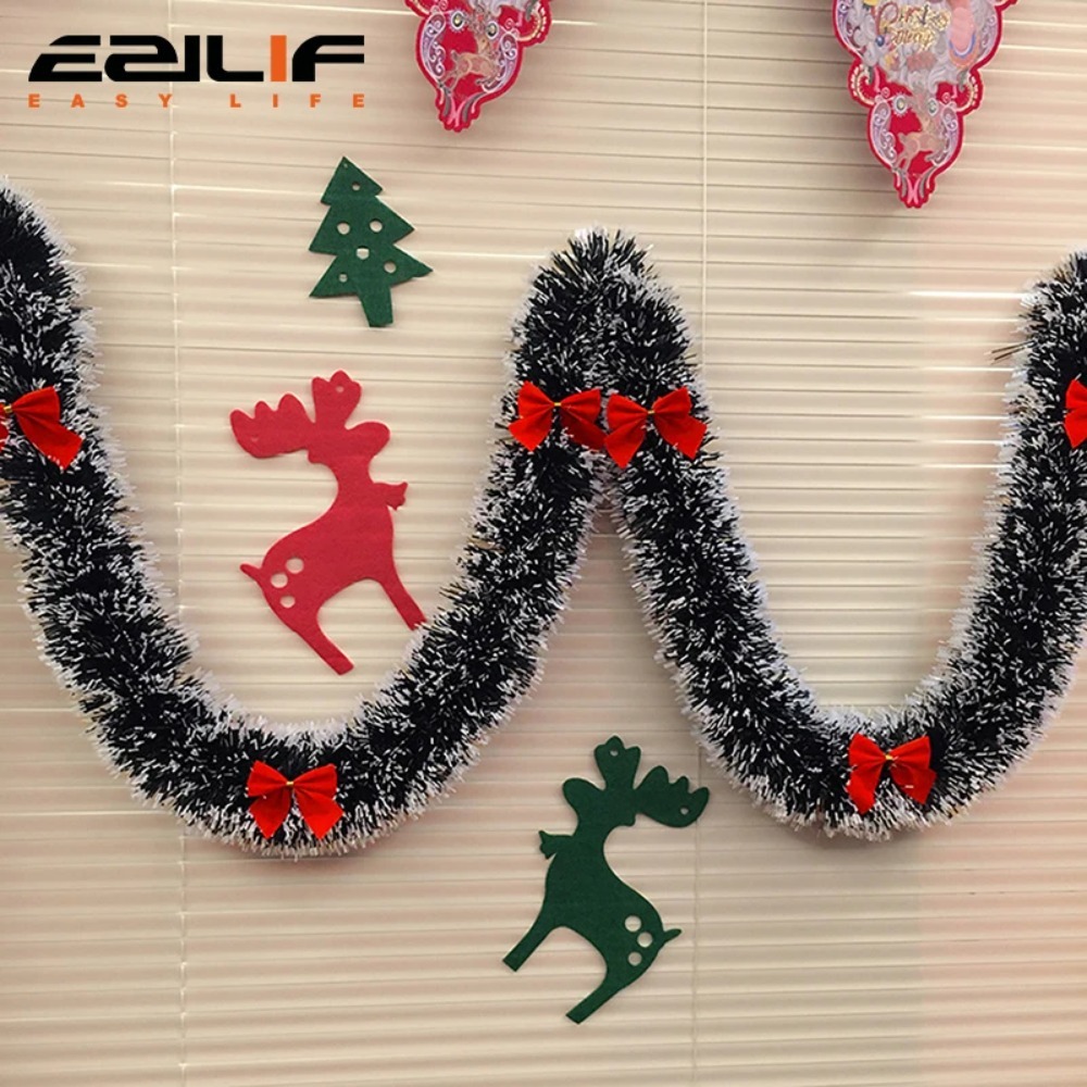 Christmas Tinsel Garland Artif - огляд і ціна Led Fairy String Lights