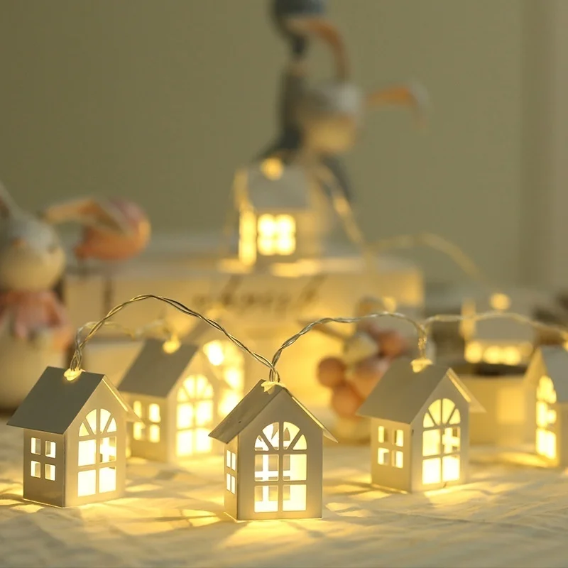 10 LED Christmas Tree House St - огляд і ціна Led Fairy String Lights