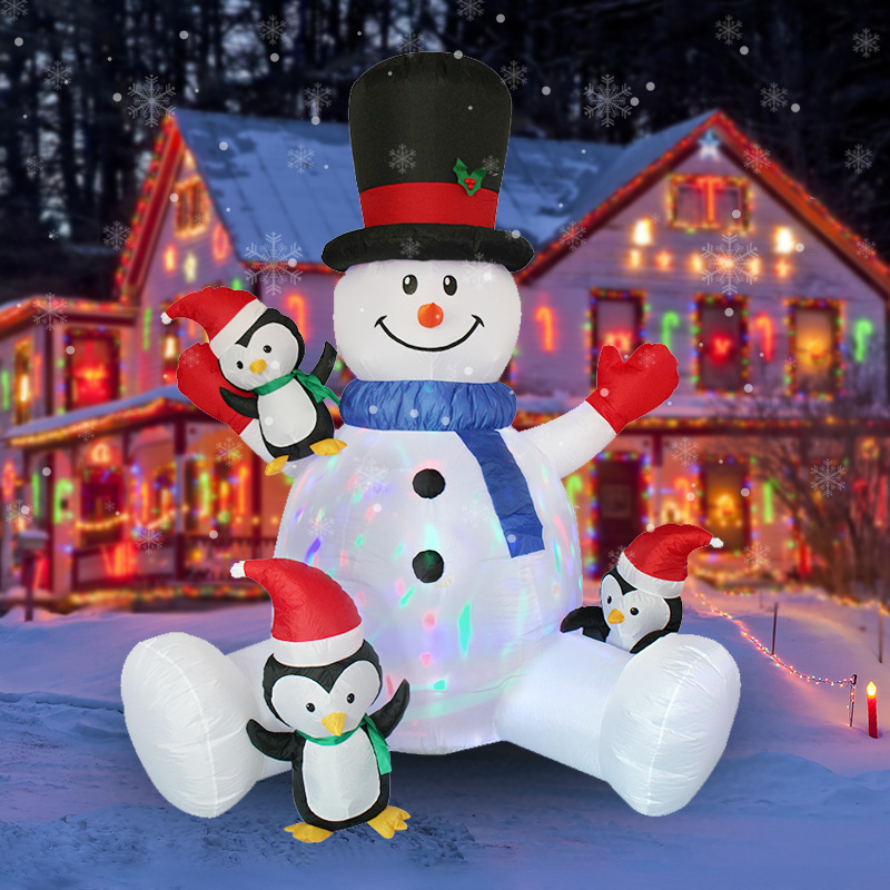Christmas Inflatable Snowman P - огляд і ціна Christmas Lights Outdoor