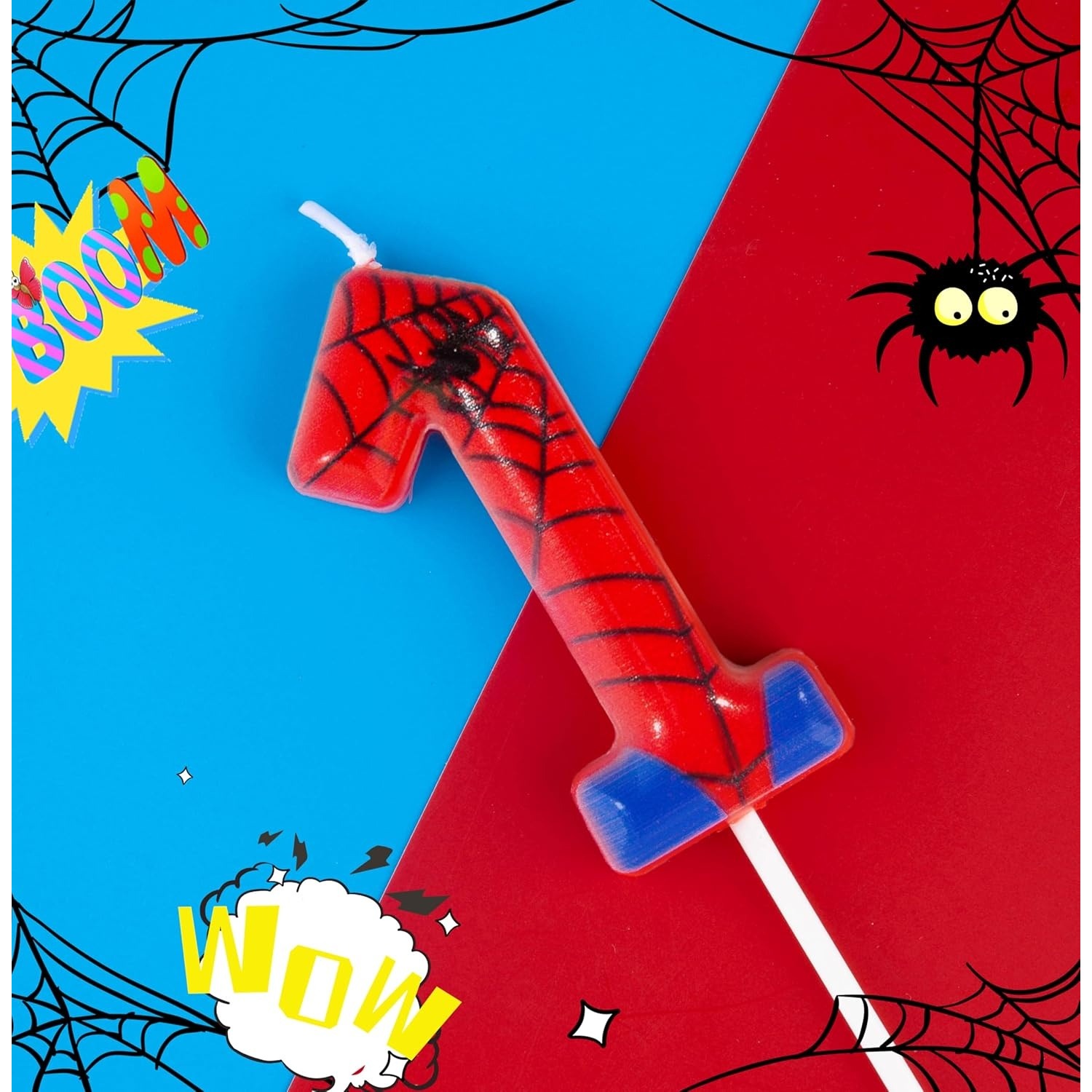 Spider Party 0-9 Birthday Cand - огляд і ціна Holiday Candle Set