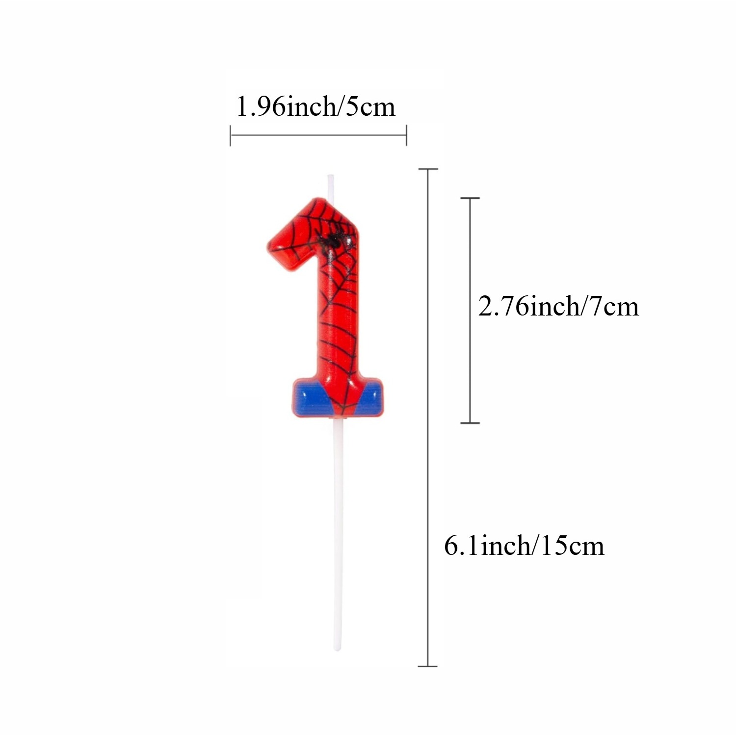 Spider Party 0-9 Birthday Cand - огляд і ціна Holiday Candle Set