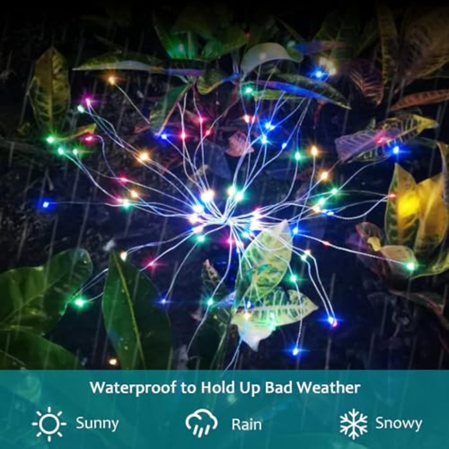 Solar Firework Lights, Lightin - огляд і ціна Christmas Lights Outdoor